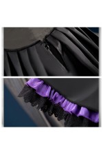 2XXT Cosplay Arknights Virtuosa Diversity Oneness Black Dress Cosplay Costume